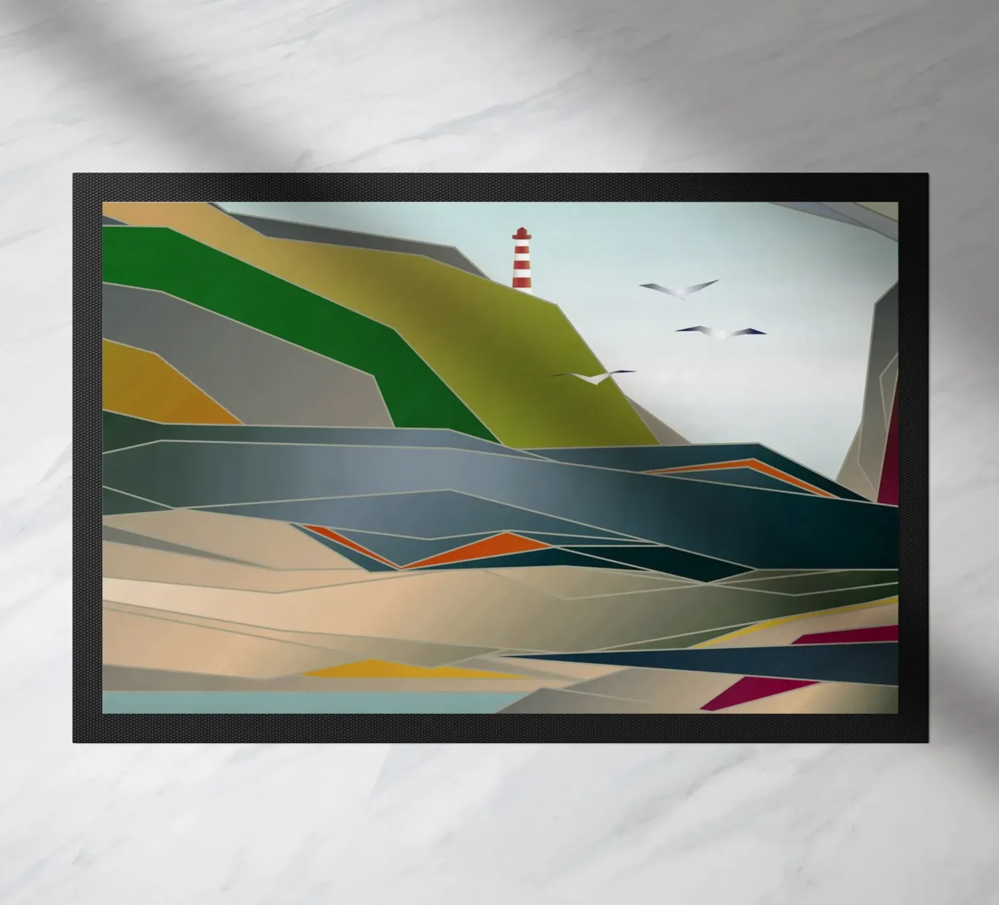 Lighthouse deurmat van Angelo Cerantola