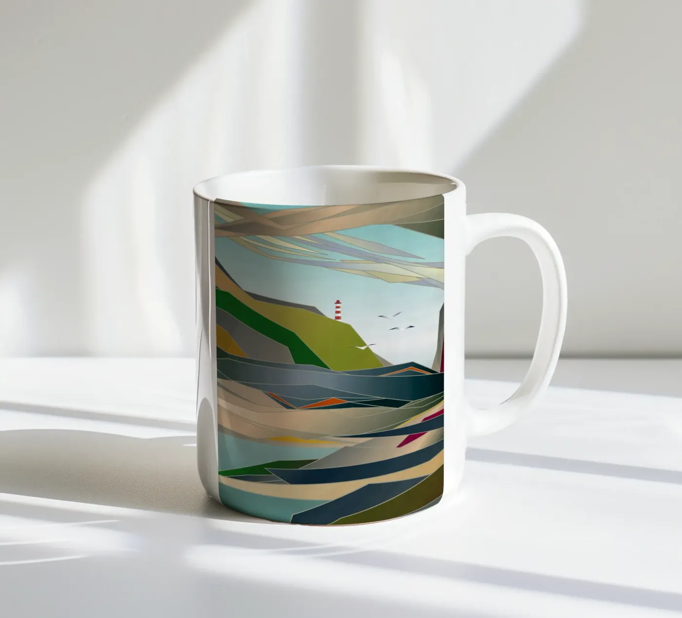 Lighthouse keramische mok van Angelo Cerantola