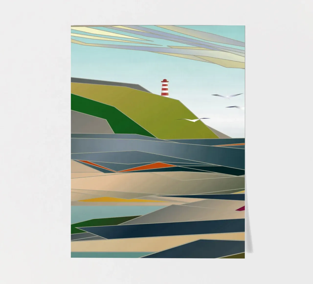 Lighthouse sticker sheet by Angelo Cerantola