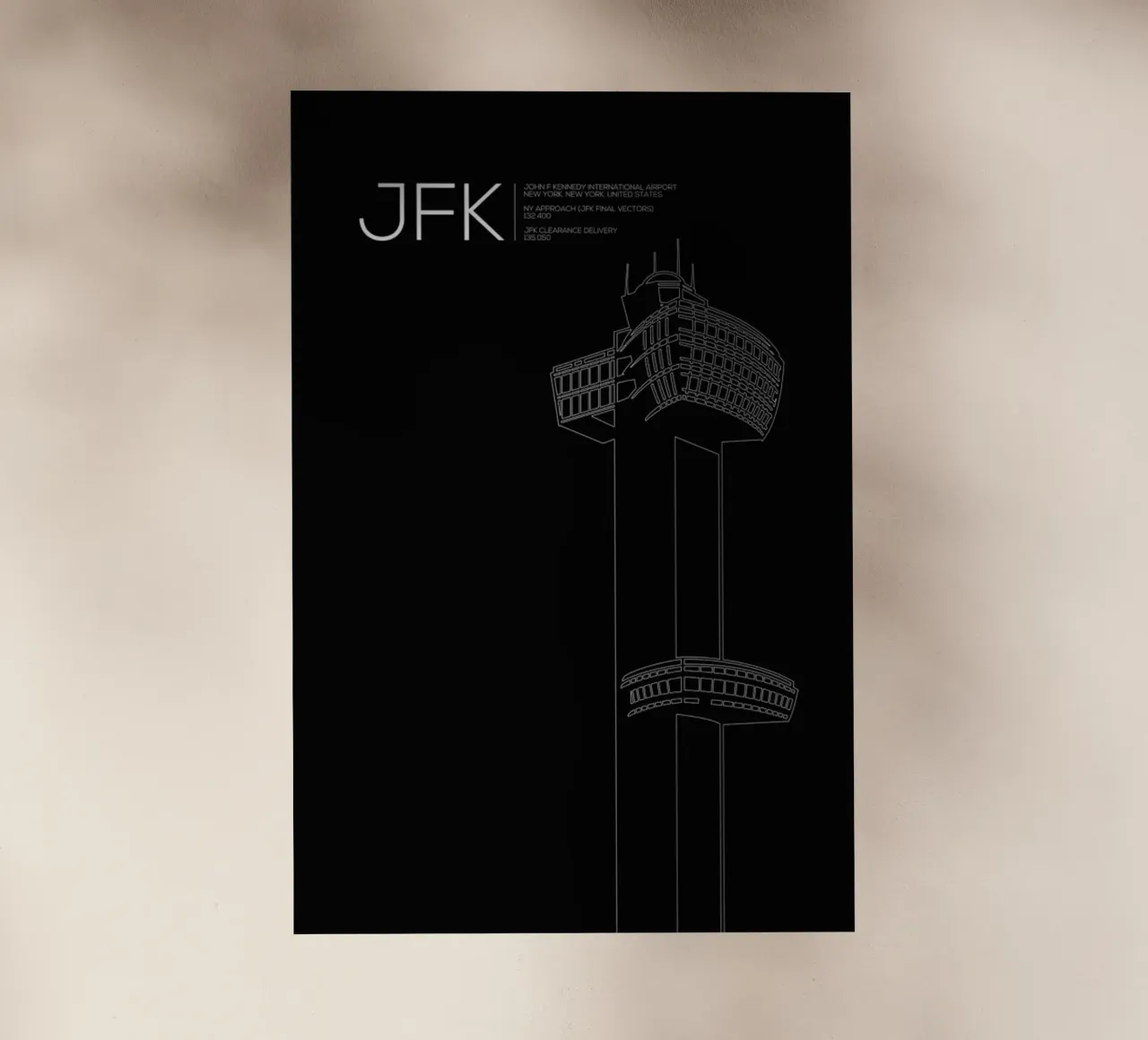 JFK New York Tower Black pellicola backlit da 08left