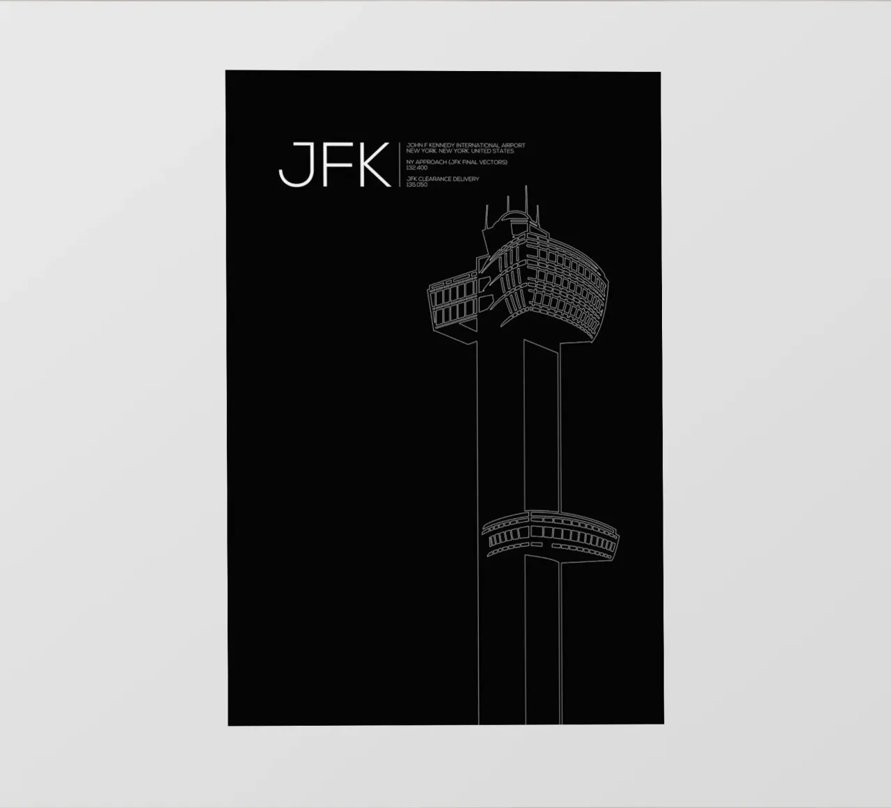 JFK New York Tower Black pellicola backlit da 08left