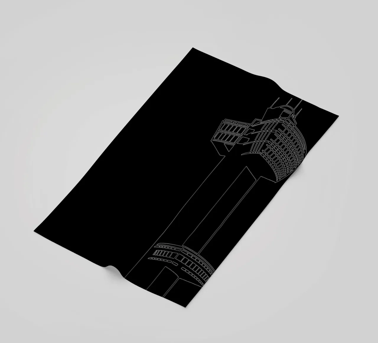 JFK New York Tower Black telo mare da 08left