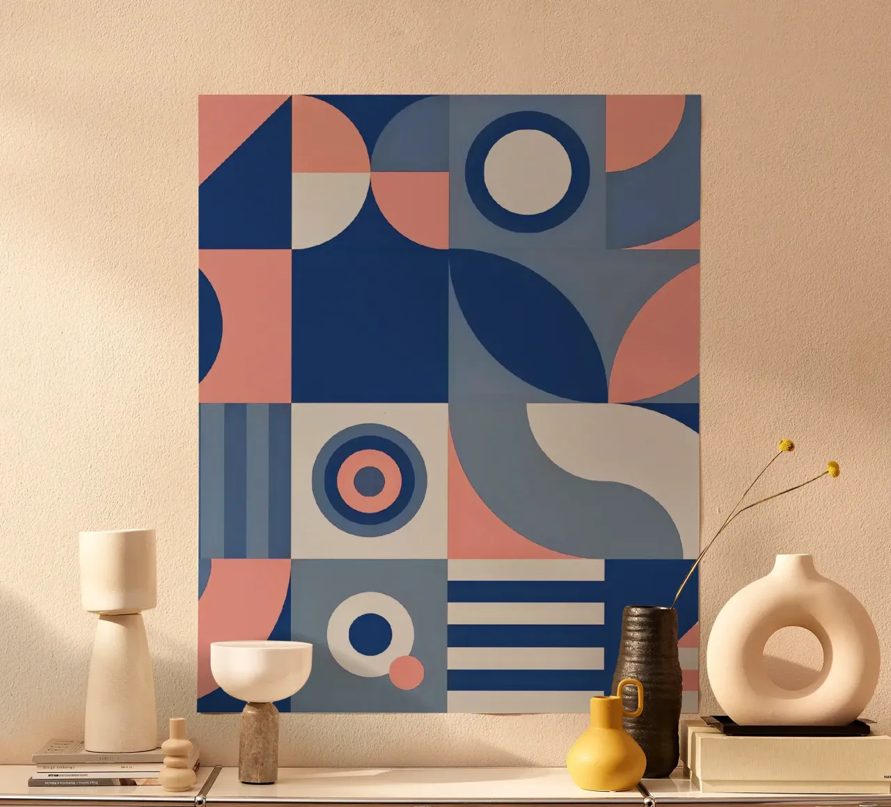Geometrisch Bauhaus hahnemühle van Kiroiharu