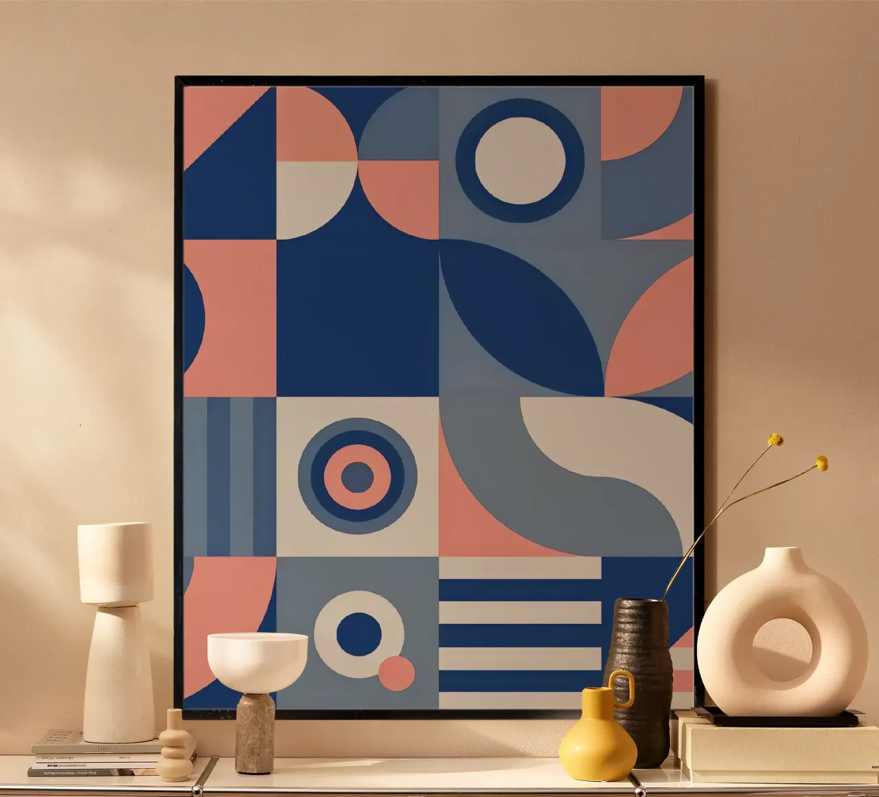 Geometrisch Bauhaus hahnemühle van Kiroiharu