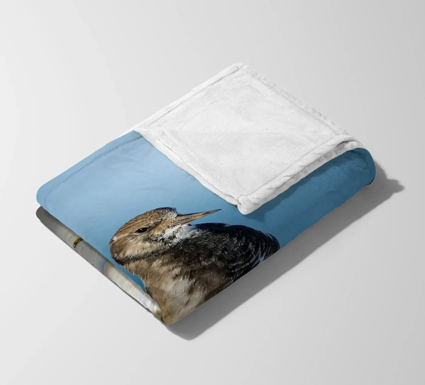 Ruddy Turnstone Fleecedecke von Tom's Wildlife