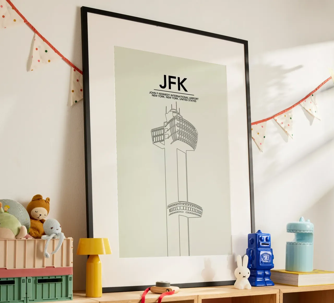 JFK New York Tower carta hahnemühle da 08left