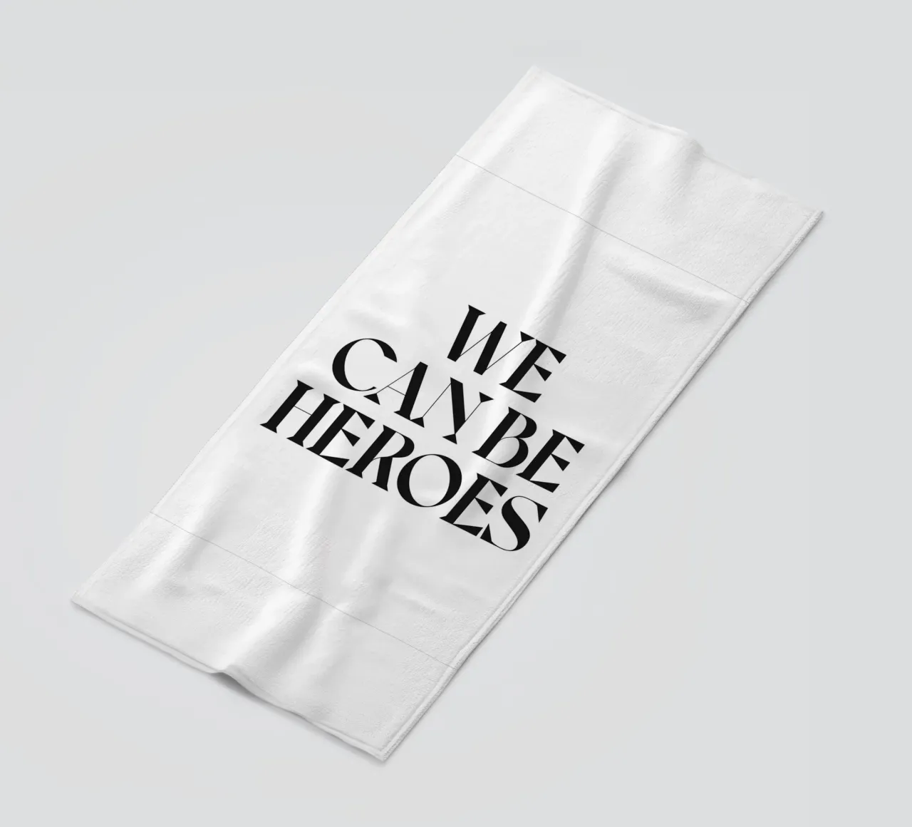 WE CAN BE HEROES beach towel by n.4