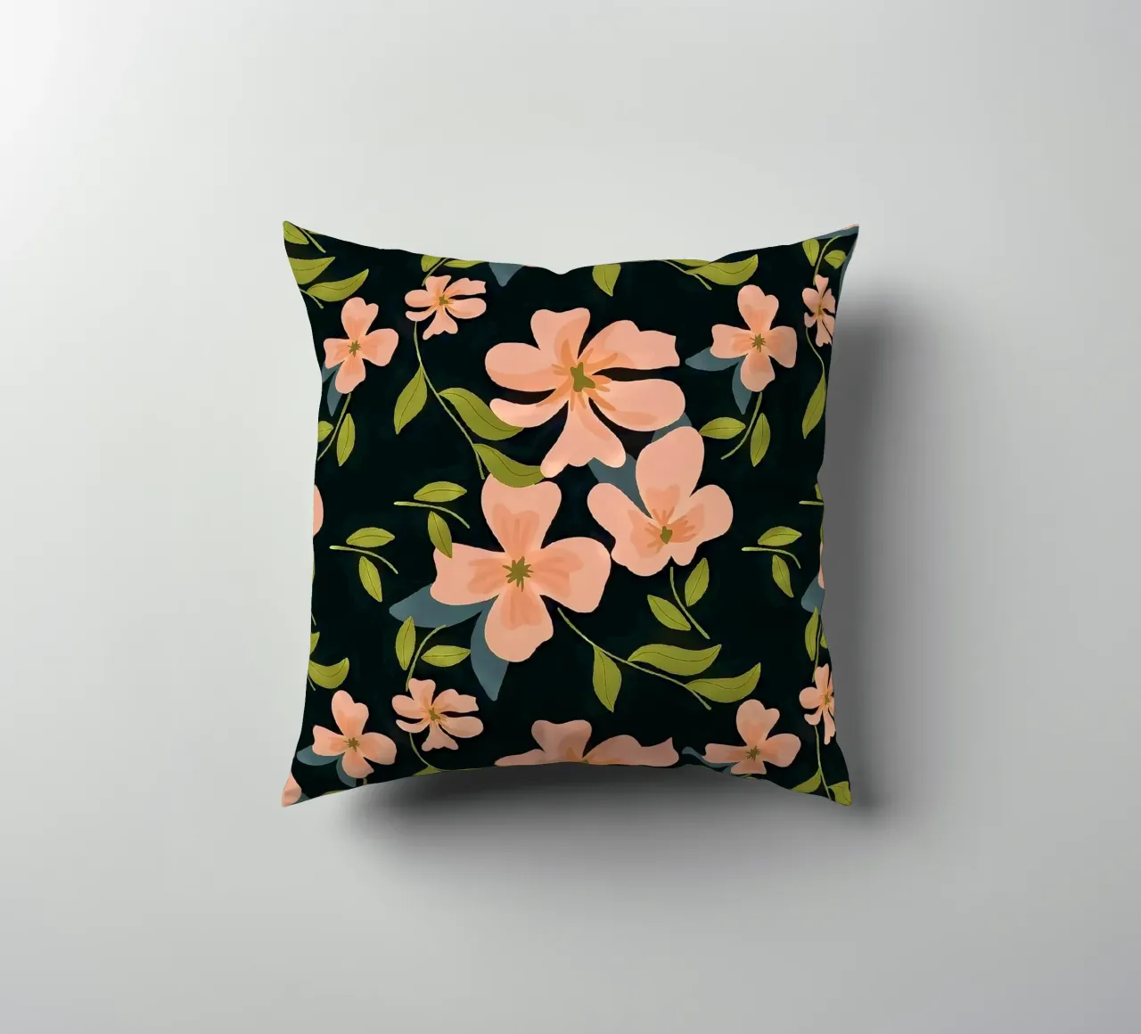 Fiori rosa cuscino da Kiroiharu