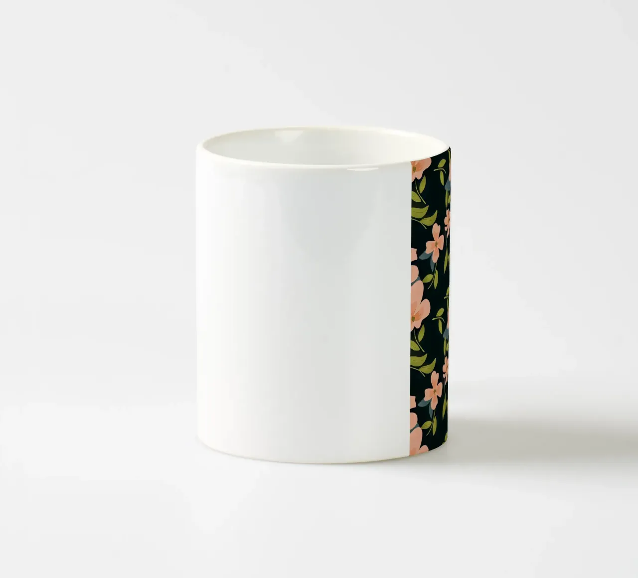 Fiori rosa tazza in ceramica da Kiroiharu