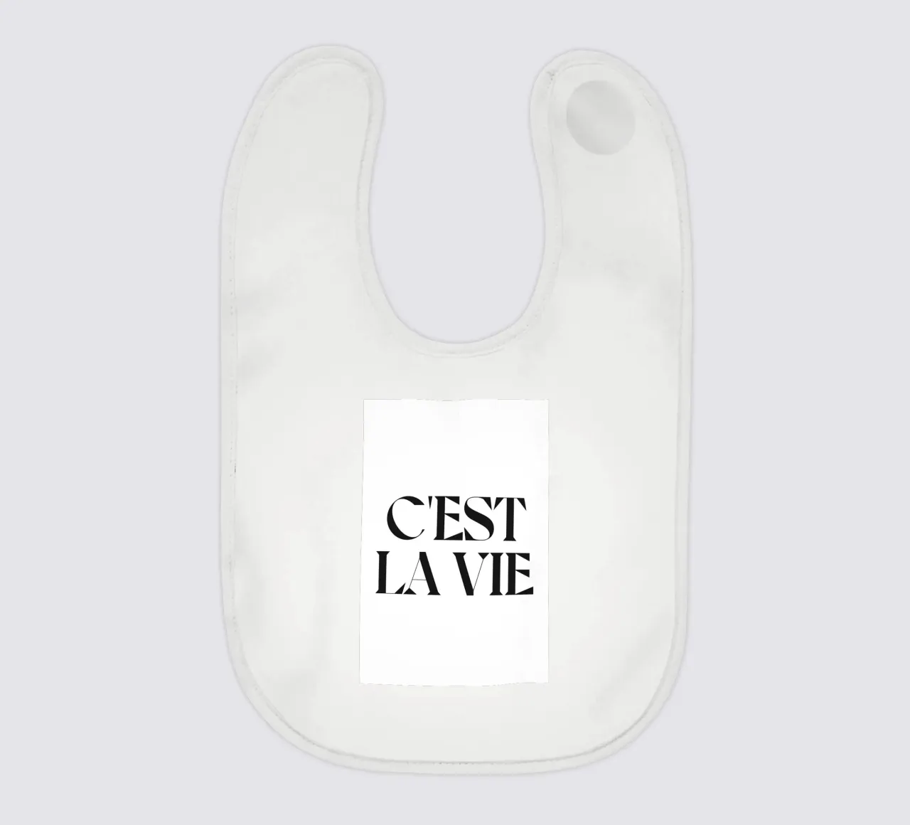 C'EST LA VIE bavaglino da n.4