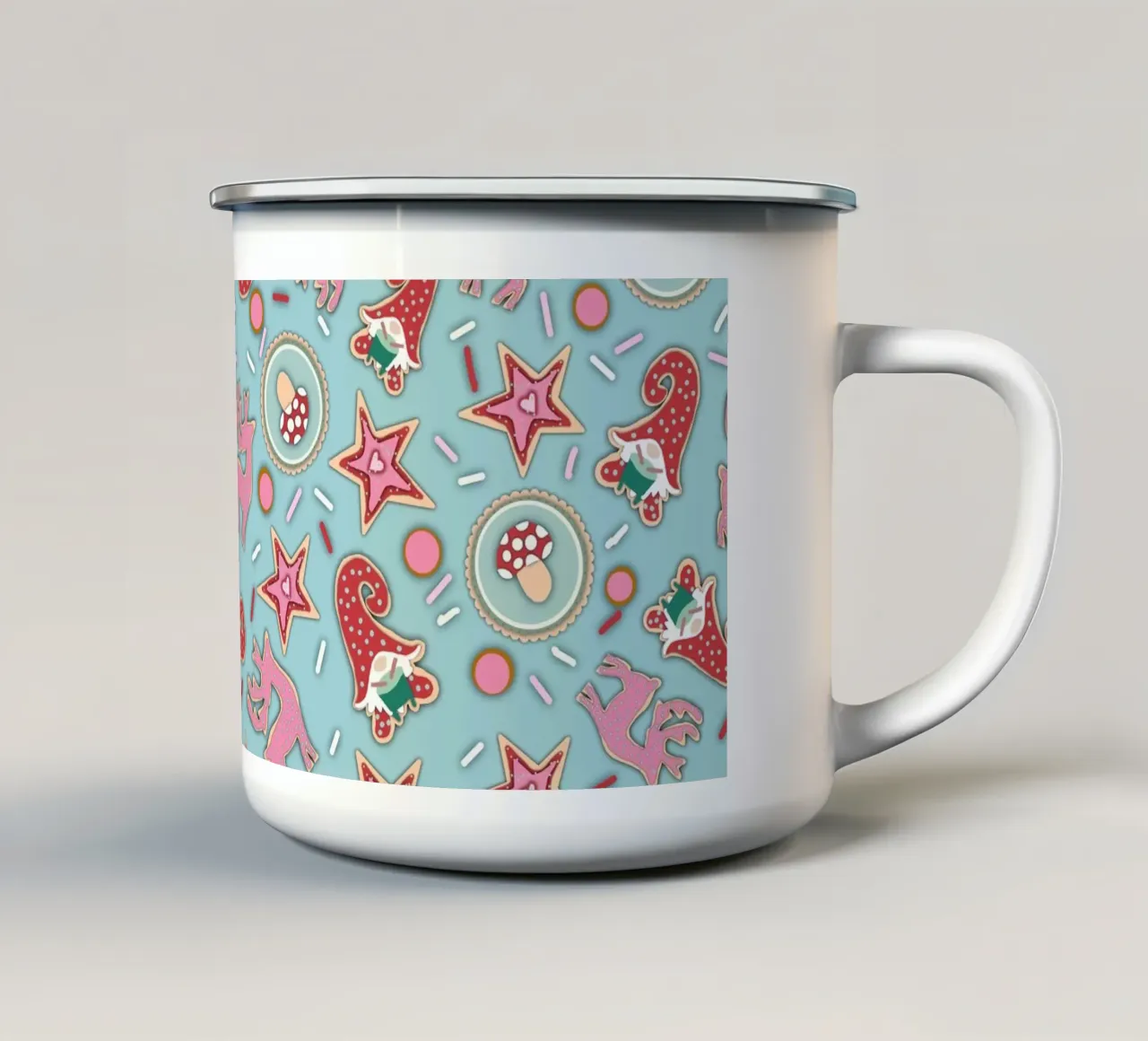 Weihnachtskekse tazza in smalto da Miris bunte Modewelt