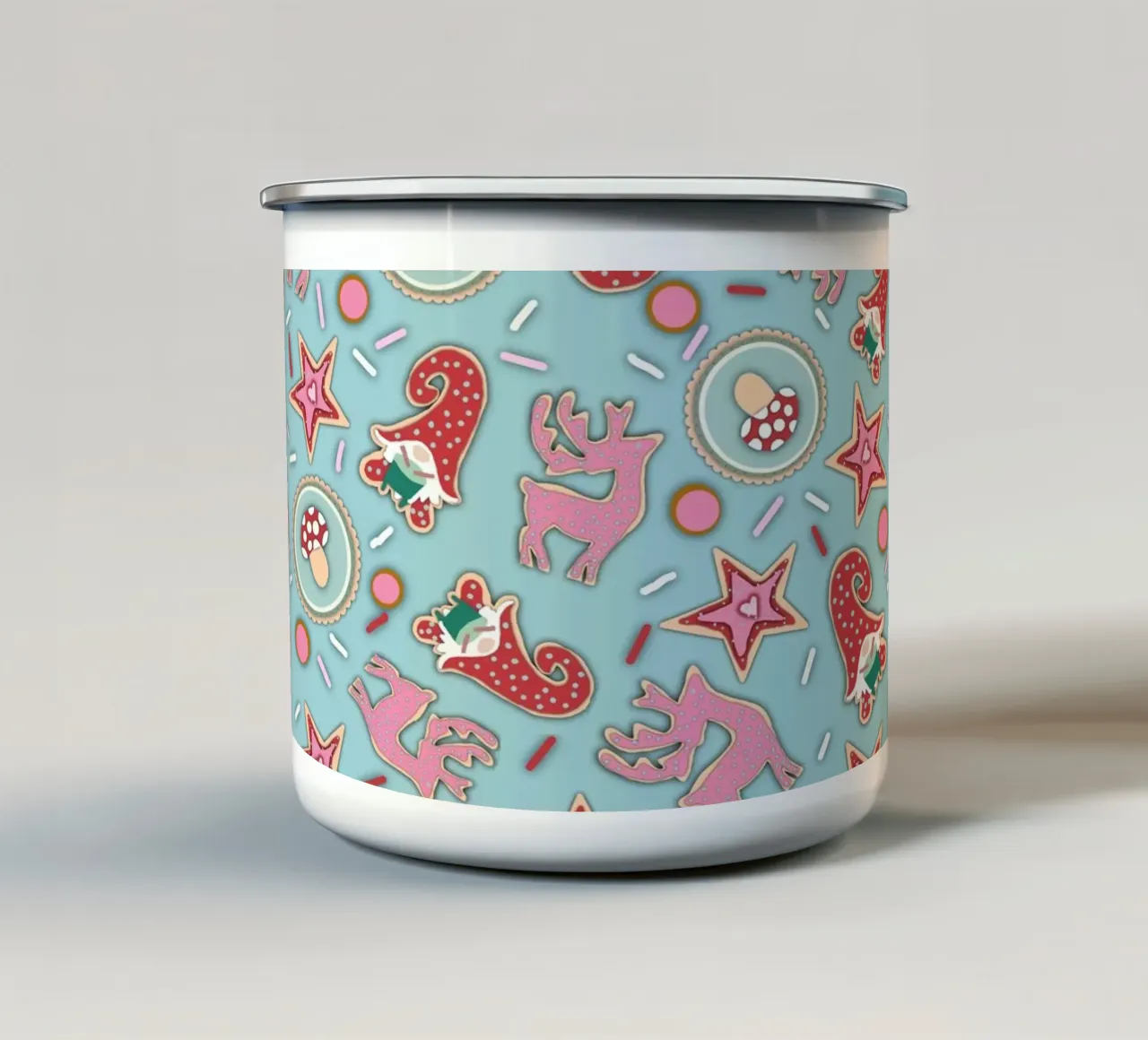 Weihnachtskekse tazza in smalto da Miris bunte Modewelt