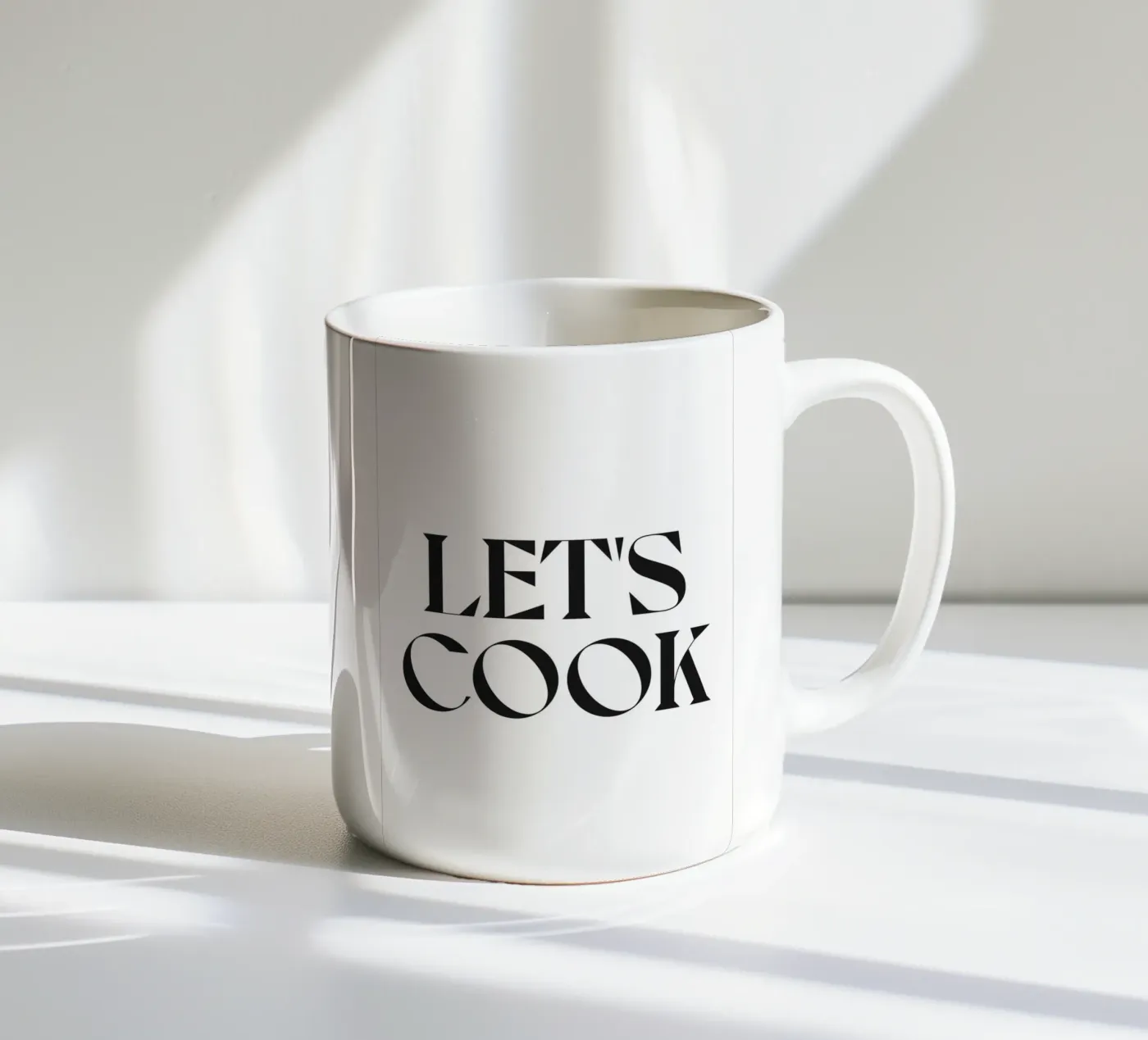 LET'S COOK ceramic mug by n.4