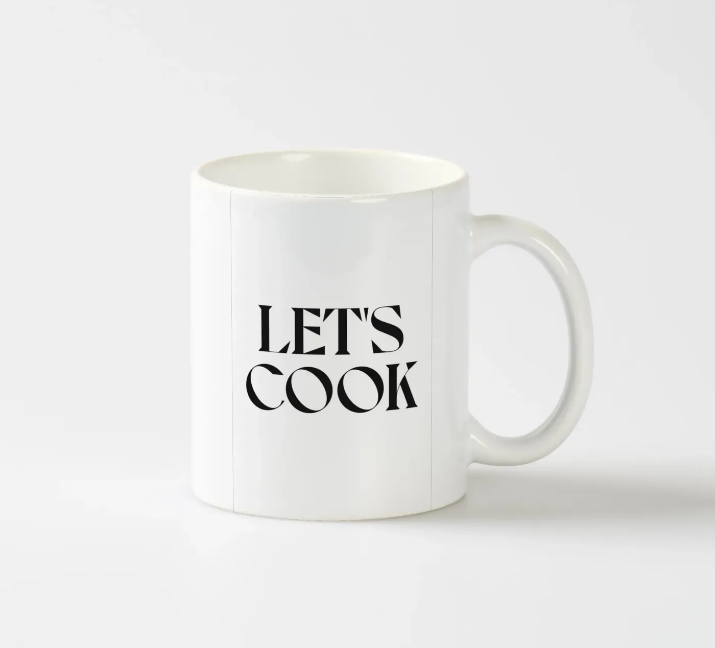 LET'S COOK ceramic mug by n.4