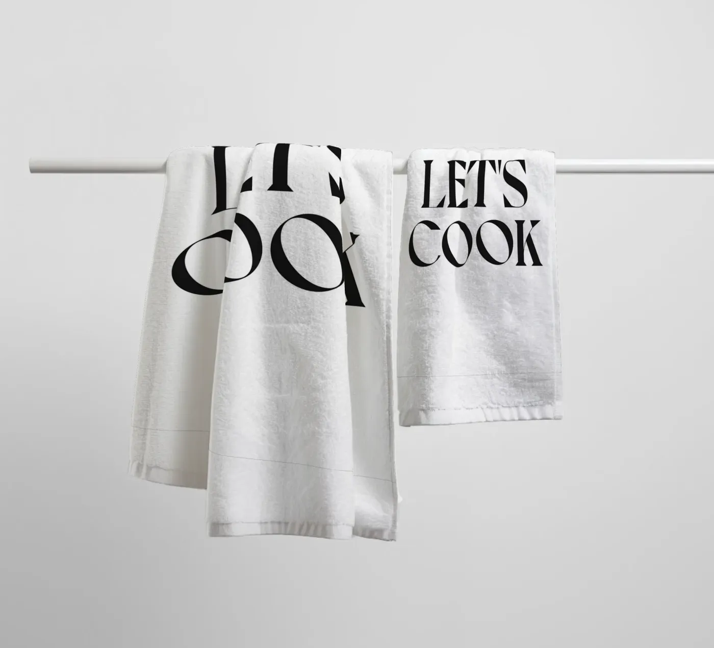 LET'S COOK towel by n.4