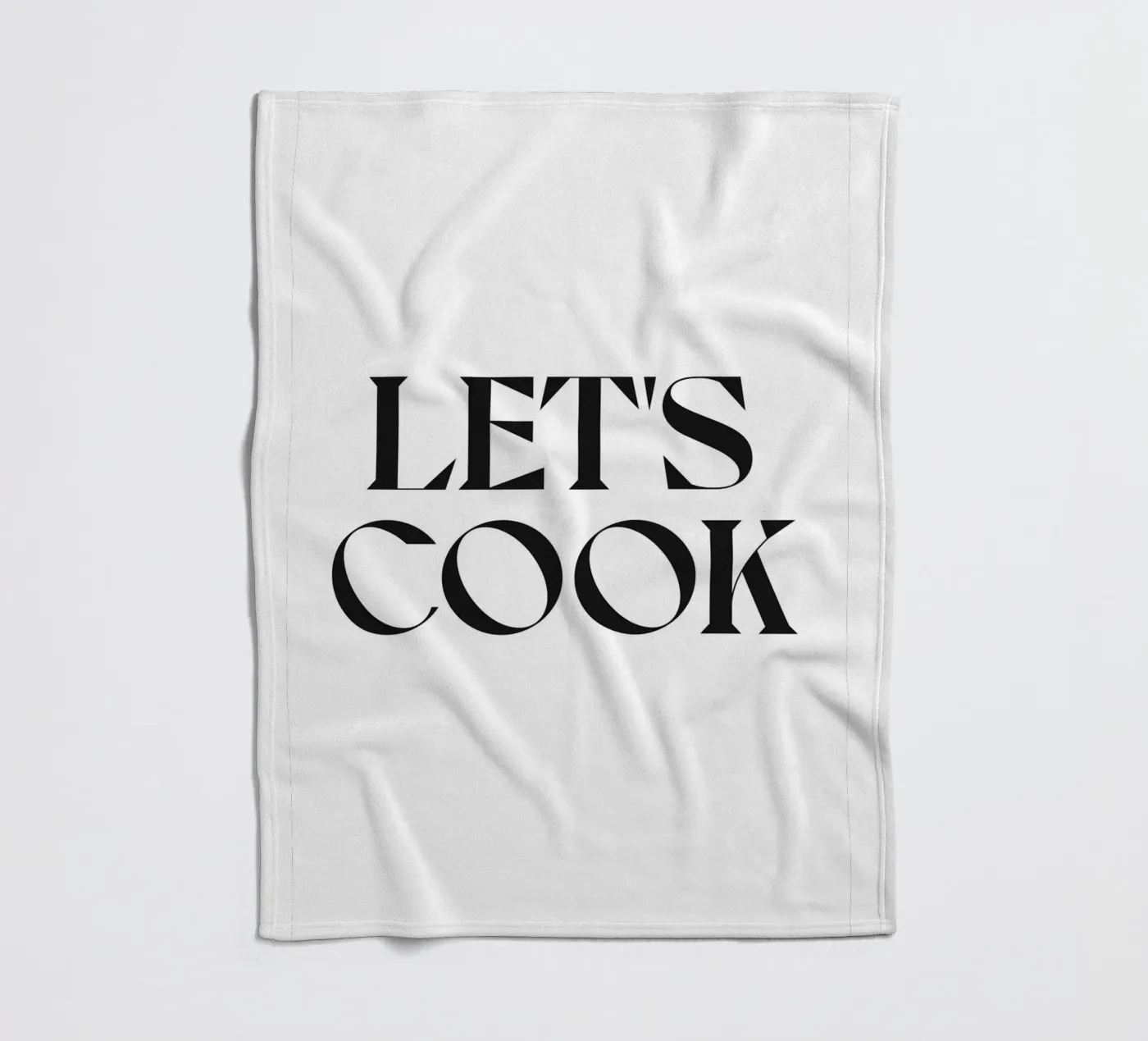 LET'S COOK Fleecedecke von n.4