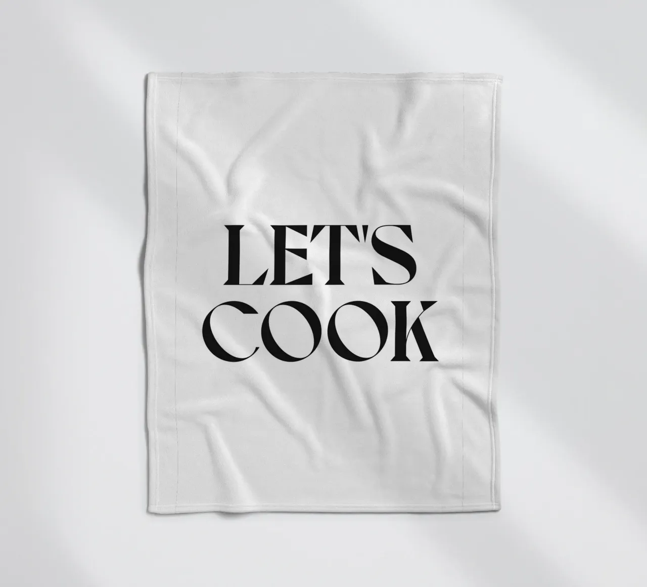 LET'S COOK Fleecedecke von n.4