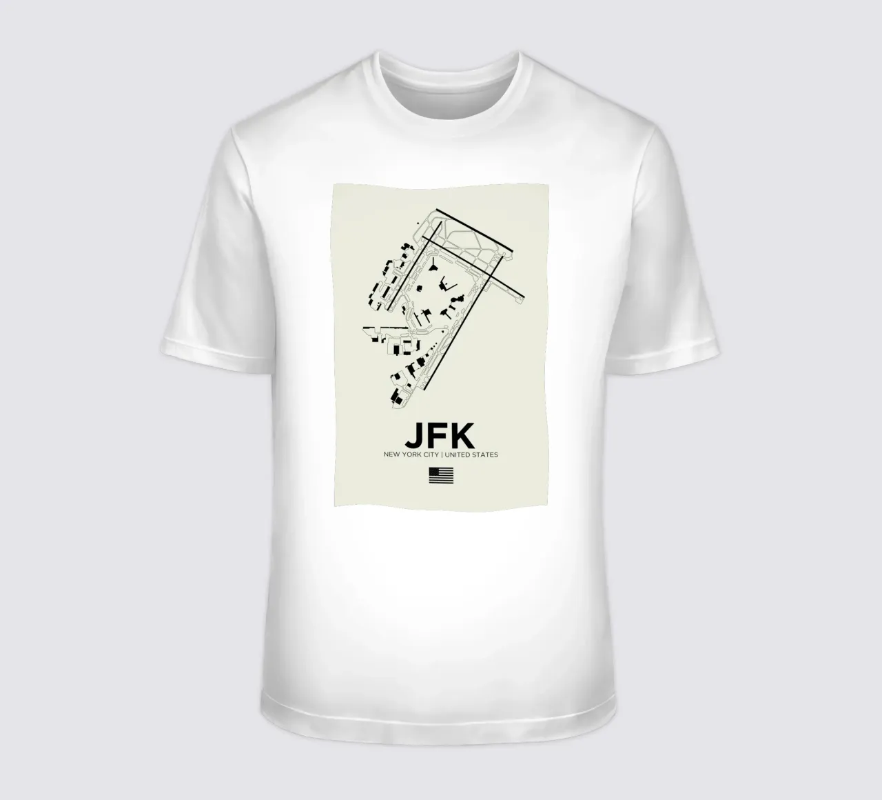 JFK Airport New York t-shirt da 08left