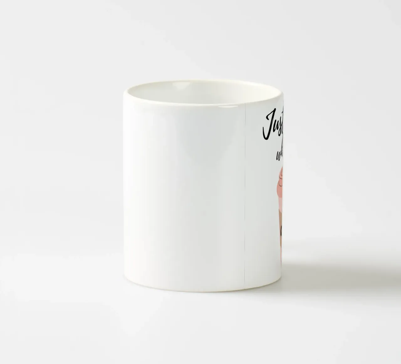 Girl & Coffee tazza in ceramica da Dreamer10