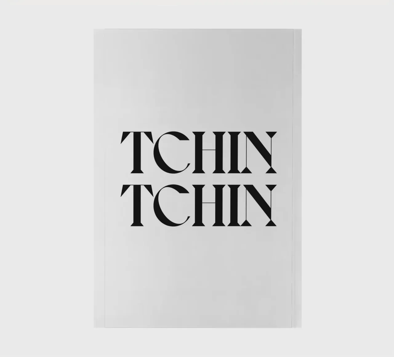 TCHIN TCHIN notebook by n.4