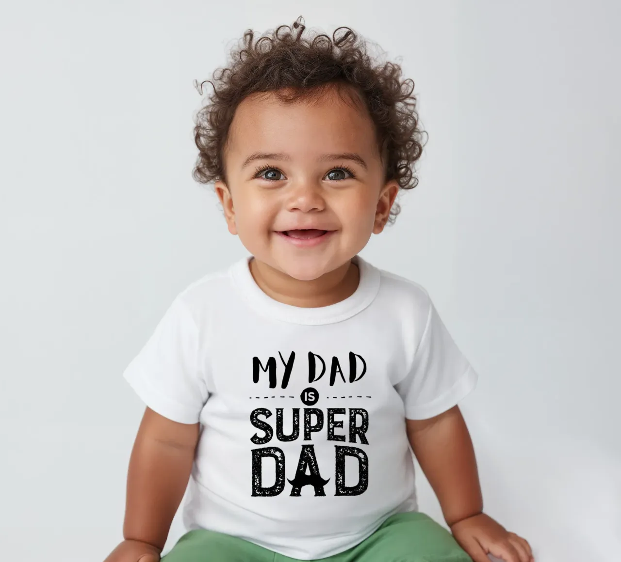 Super Dad maglietta neonato da Dreamer10