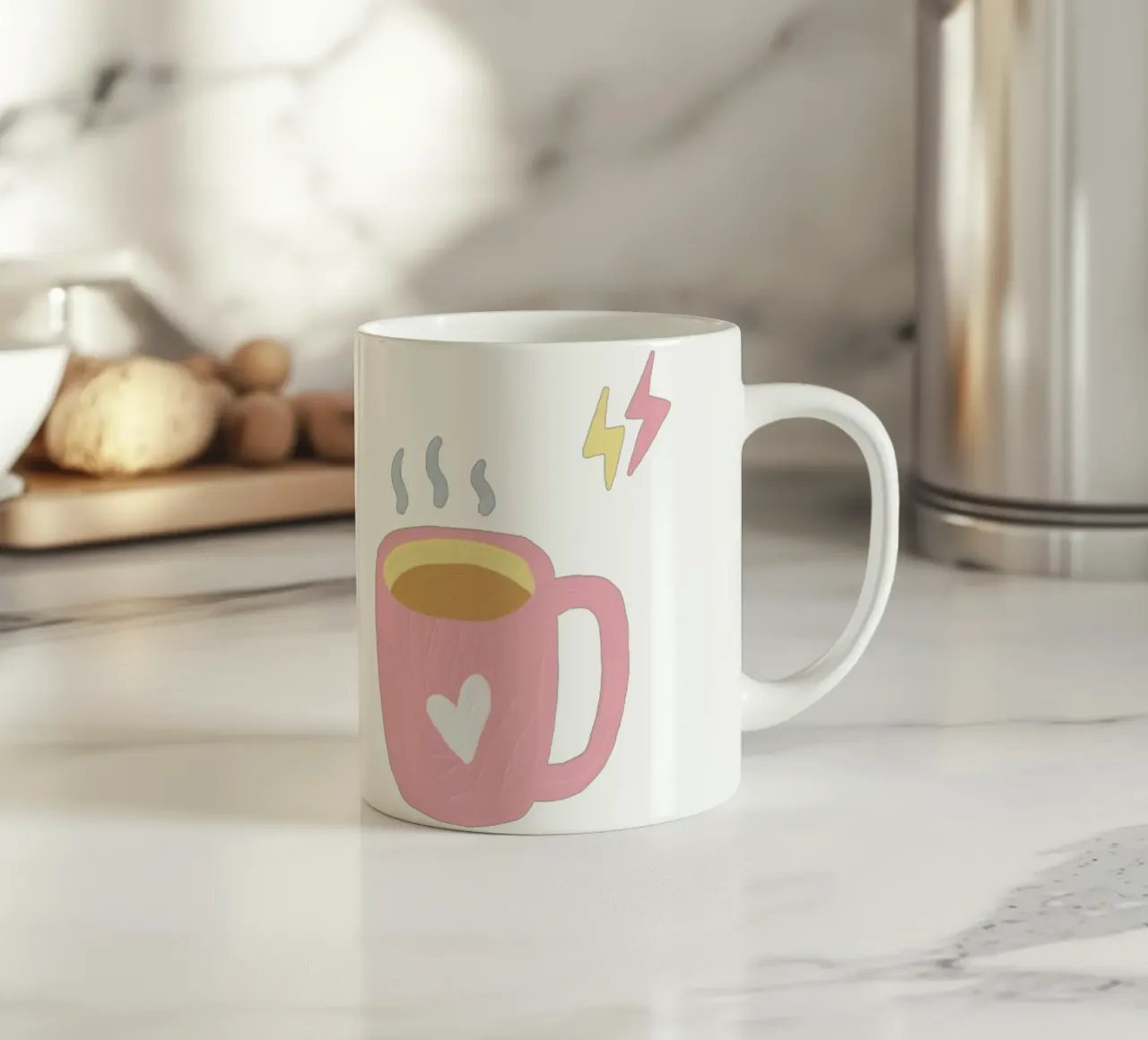 Daily Coffee tazza in ceramica da Dreamer10