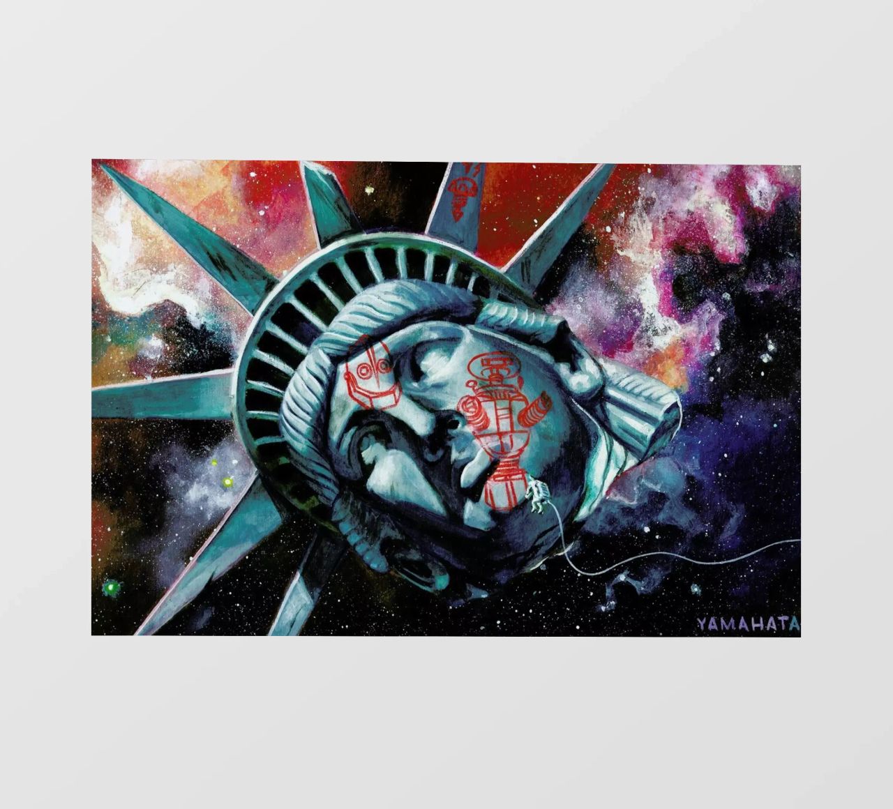 Lost In Space telo in pvc da Jared Yamahata