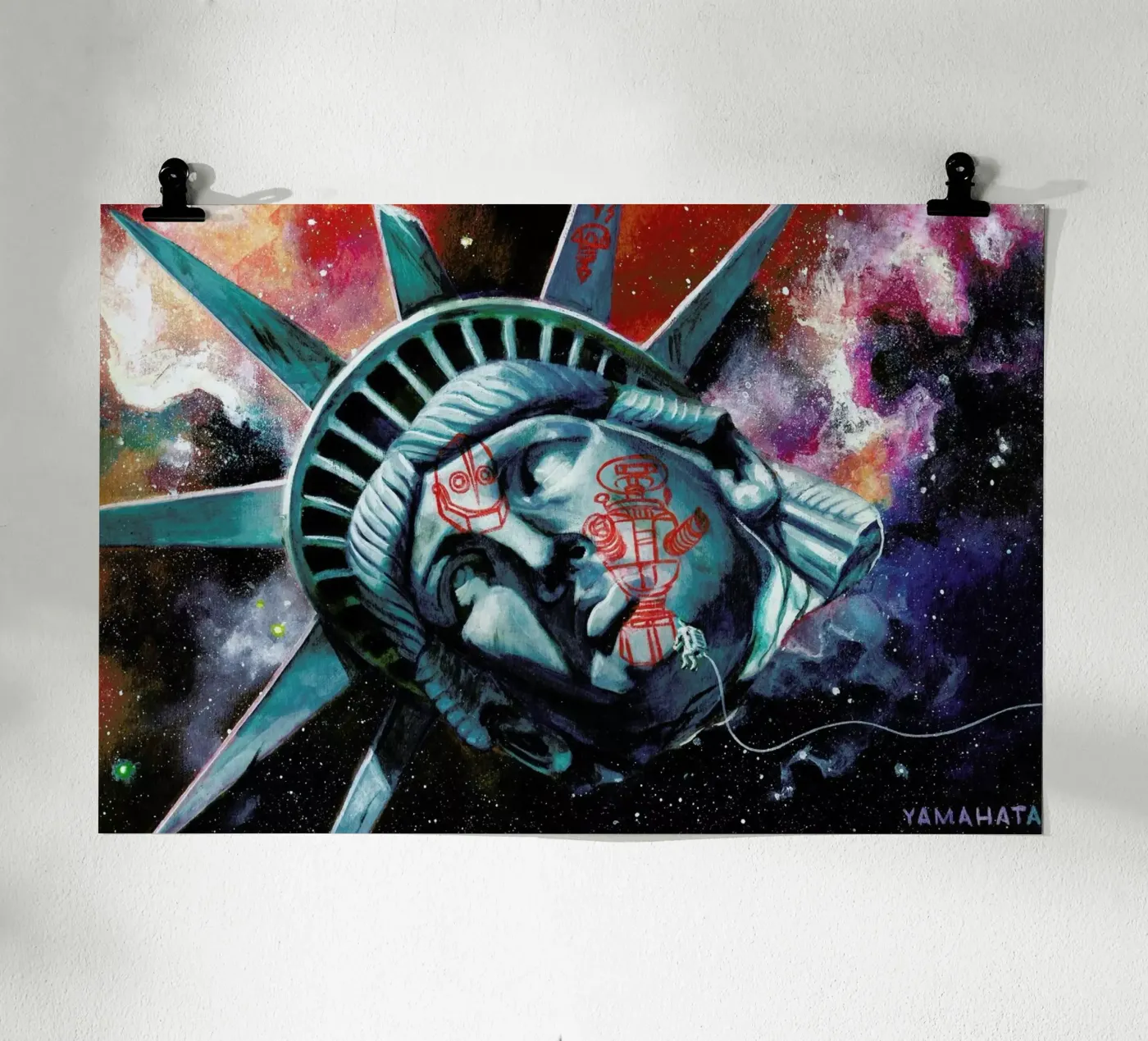 Lost In Space poster van Jared Yamahata