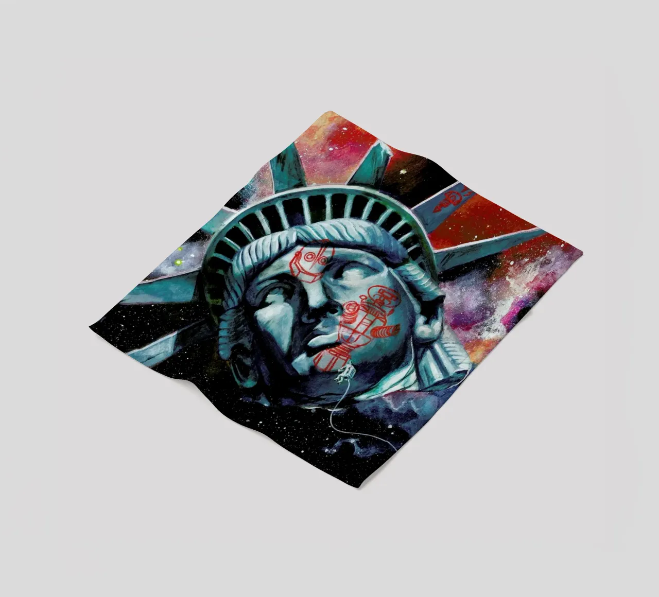 Lost In Space coperta in pile da Jared Yamahata