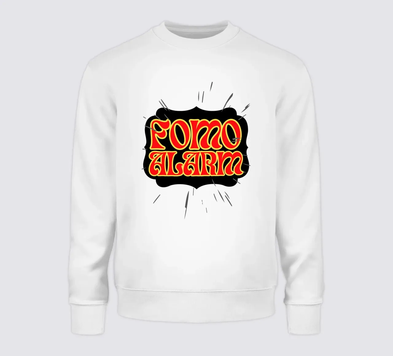 FOMO ALARM #2 felpa da Crypto_Jungle