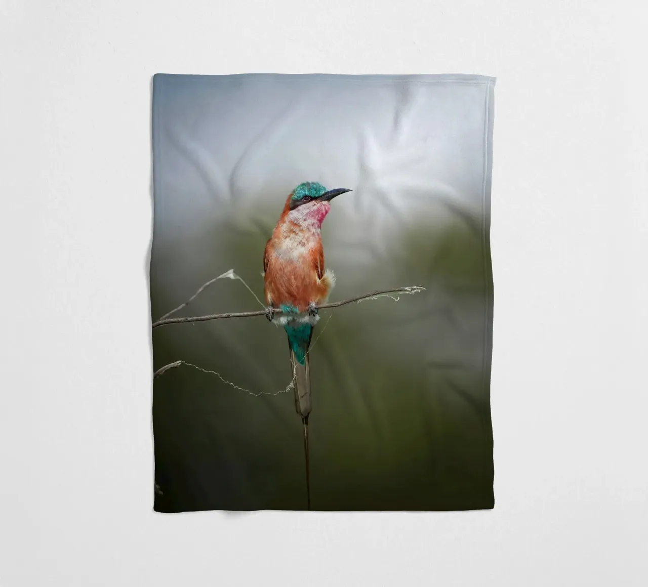 Gruccione carminio coperta in pile da Tom's Wildlife