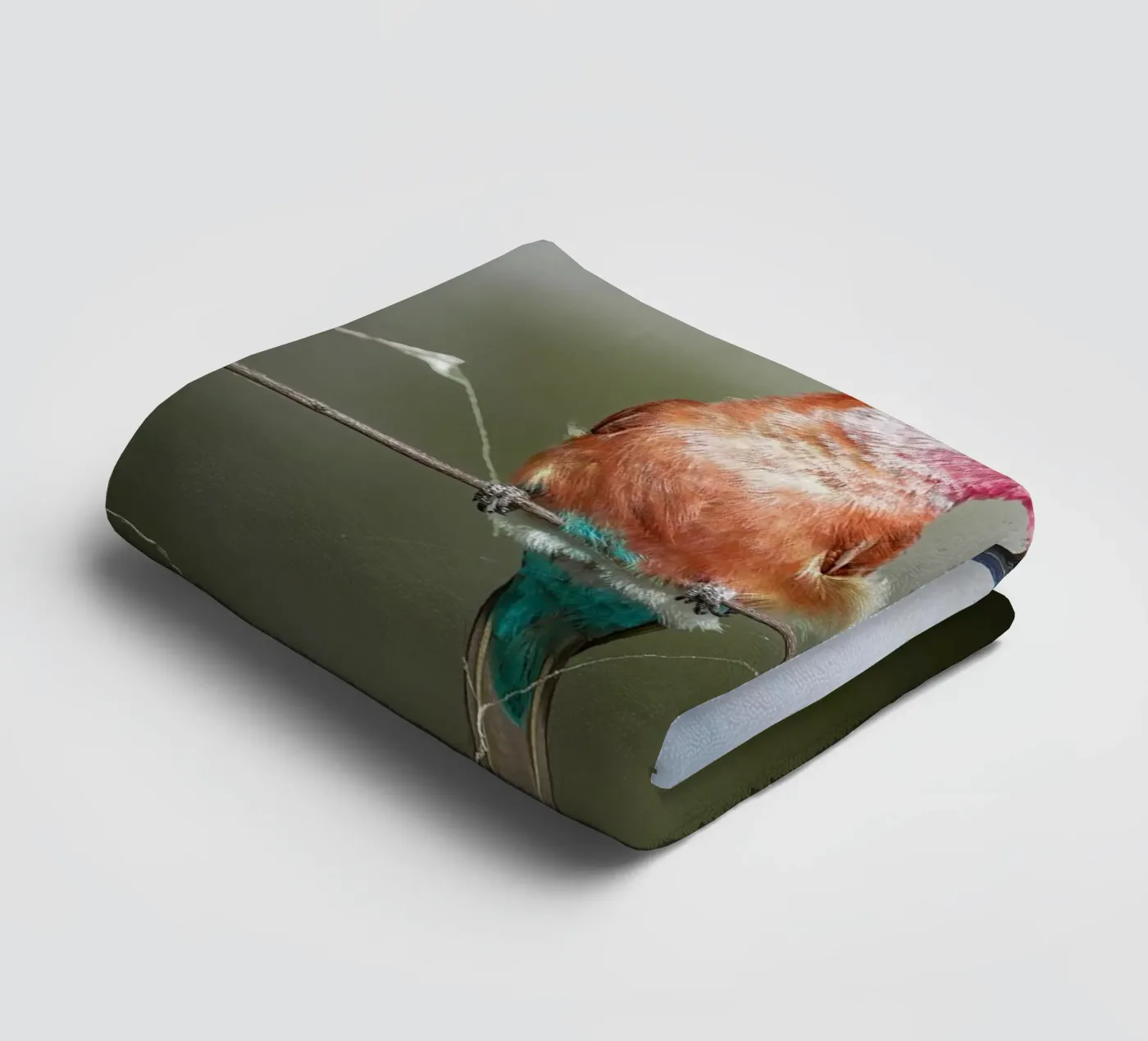 Carmine Bee-eater towel by Tom's Wildlife