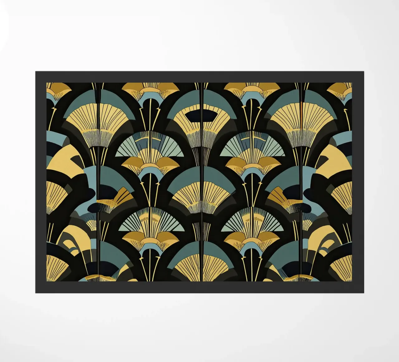 Art Deco "Opulent Symmetry" zerbino da Golden Era