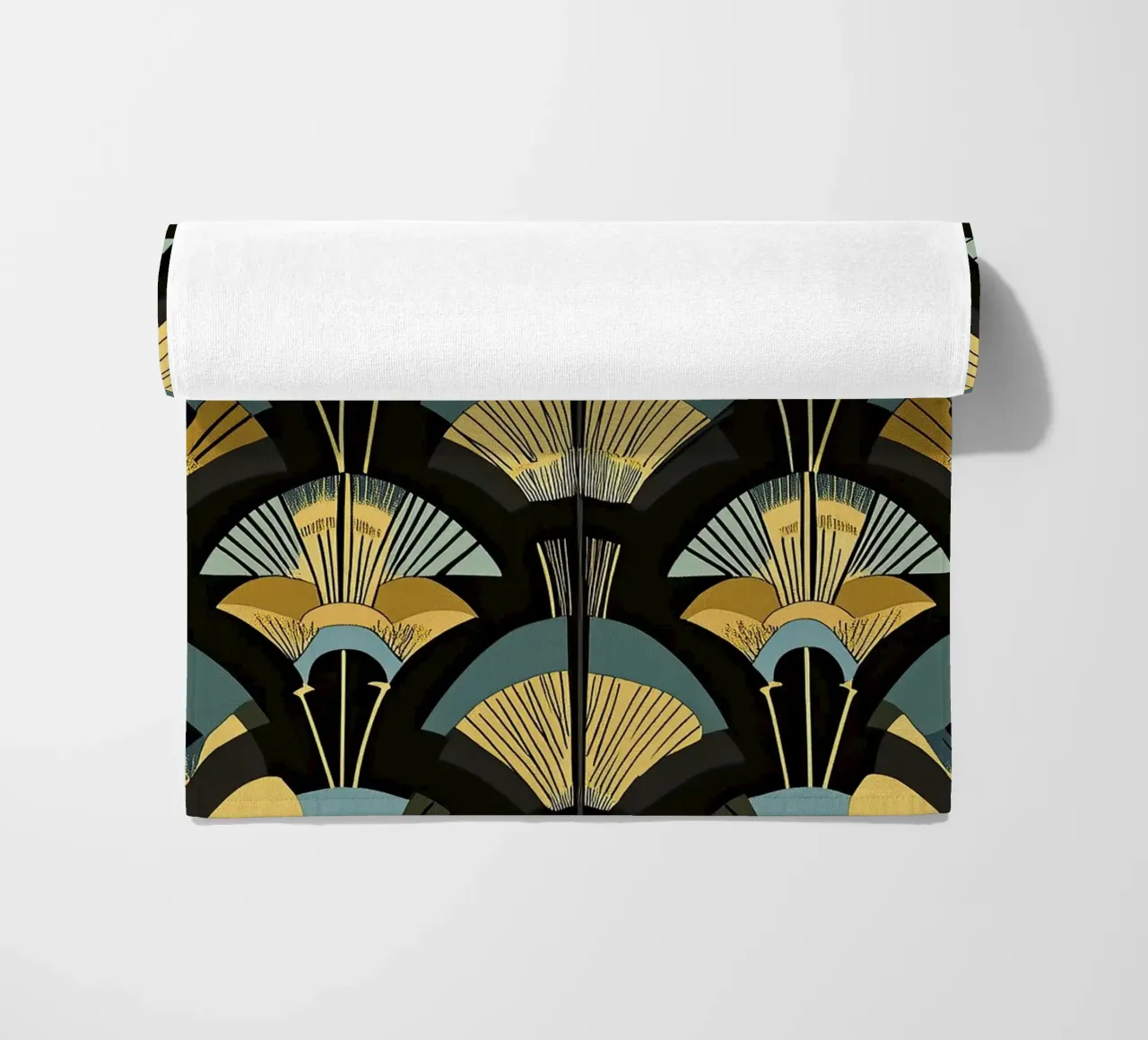Art Deco "Opulent Symmetry" telo mare da Golden Era