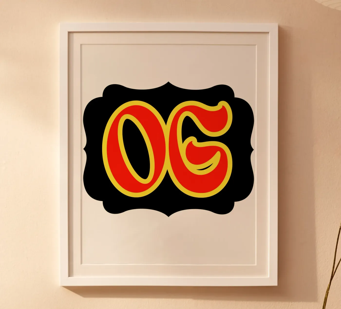 OG_White poster by Crypto_Jungle