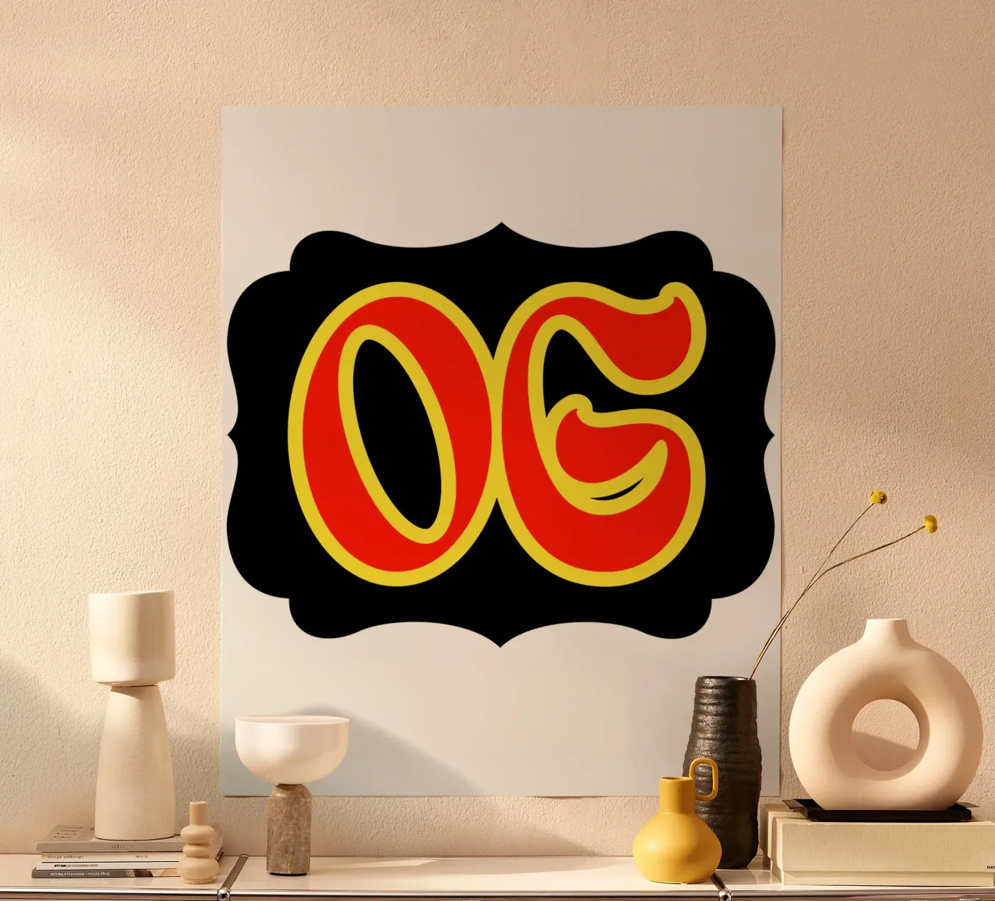 OG_White poster by Crypto_Jungle