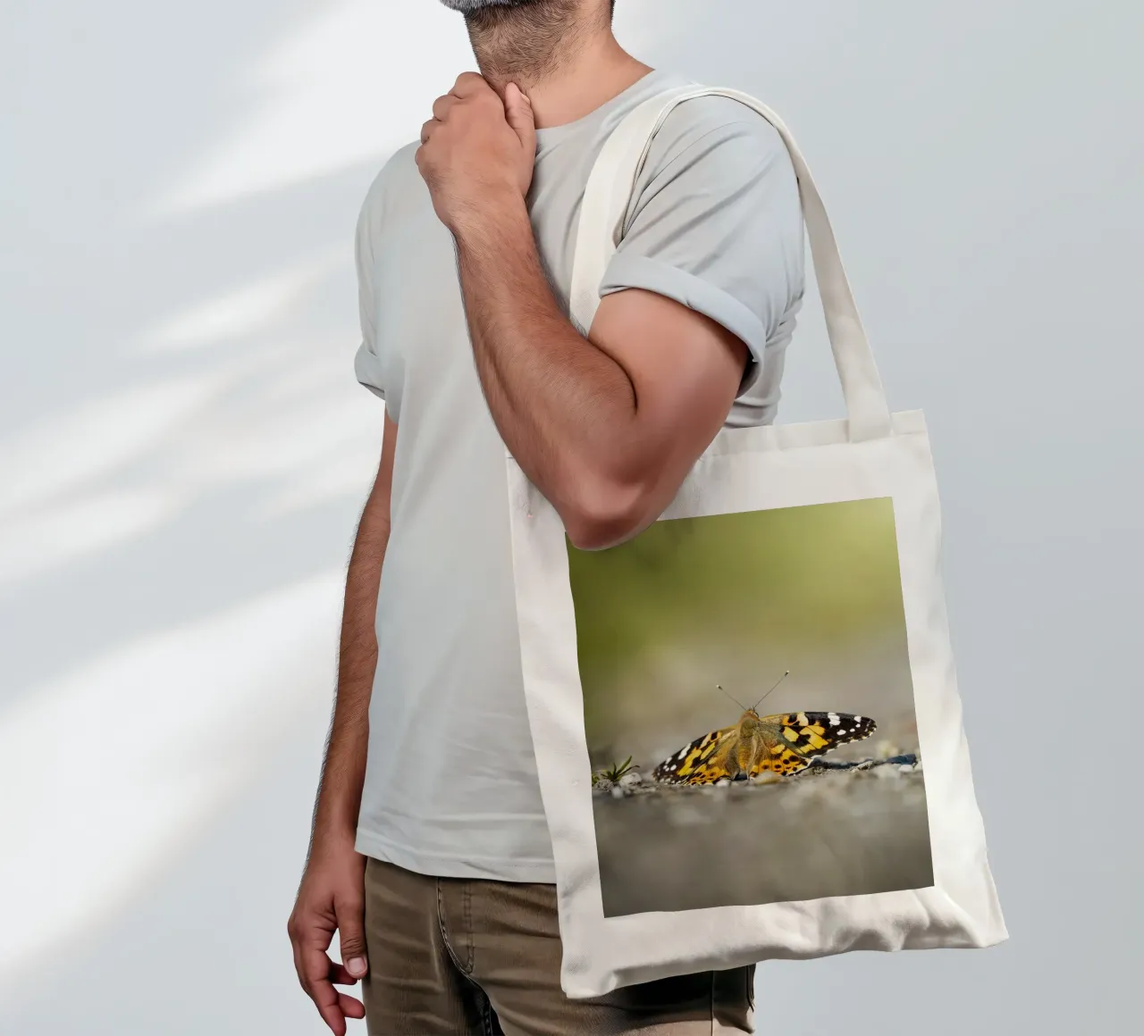 Farfalla borsa in juta da Tom's Wildlife