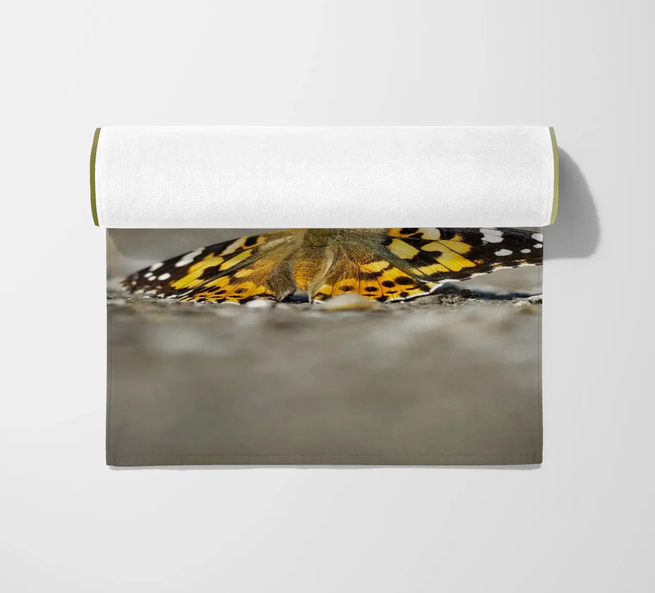 Butterfly beach towel by Tom's Wildlife