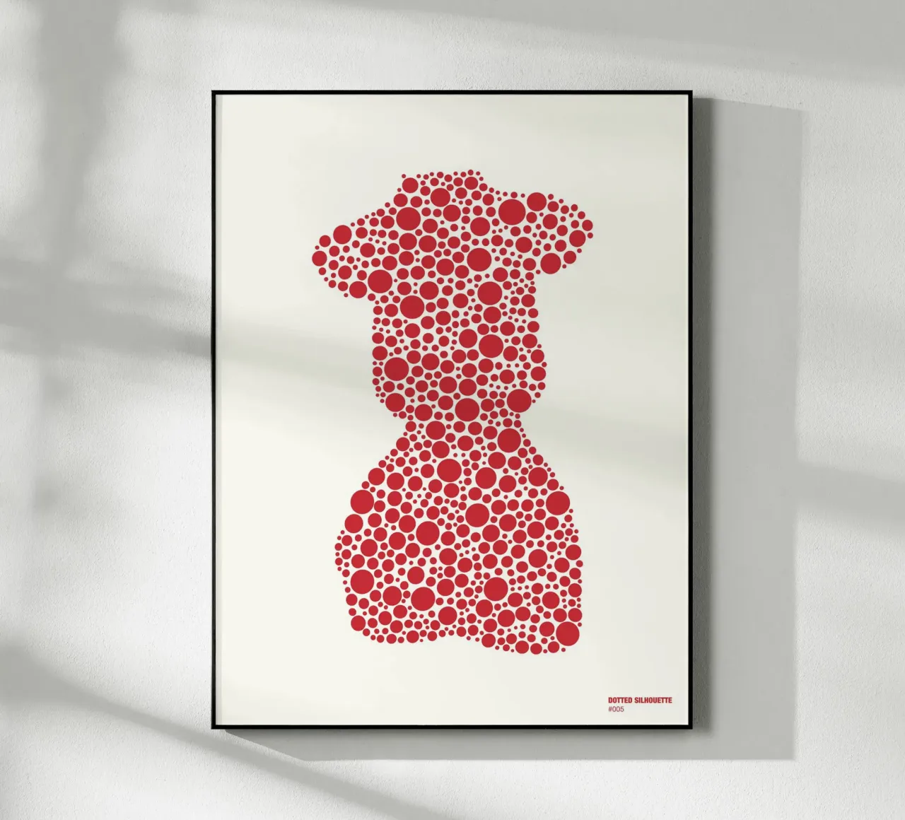 Dotted Silhouette plexiglass da Bytenar
