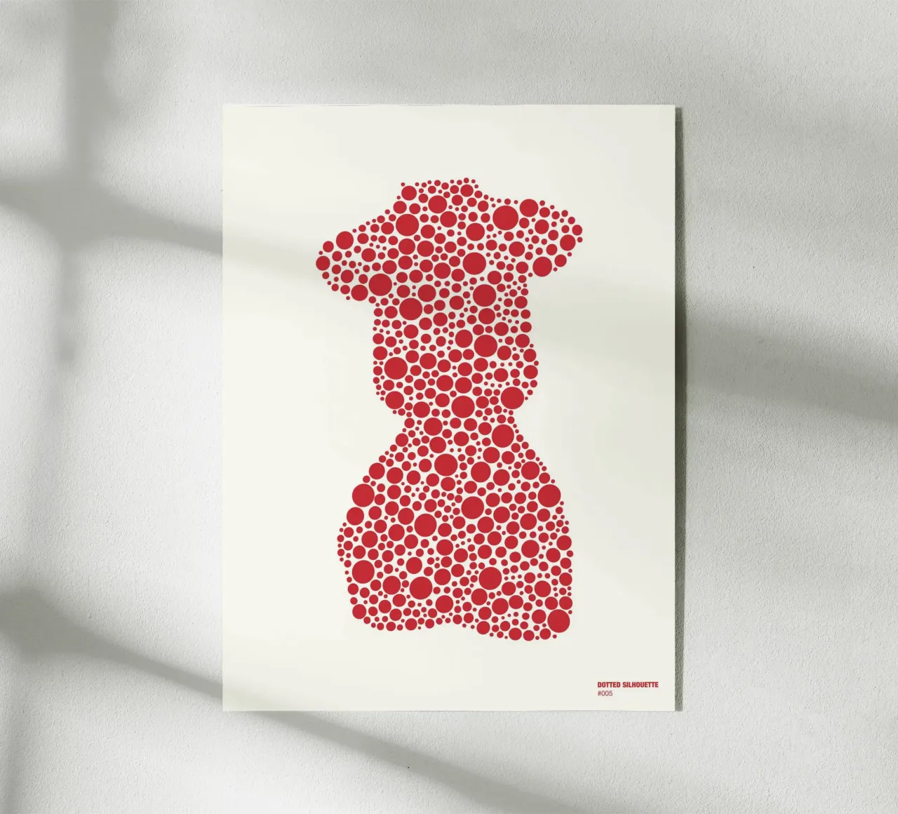 Dotted Silhouette plexiglass da Bytenar