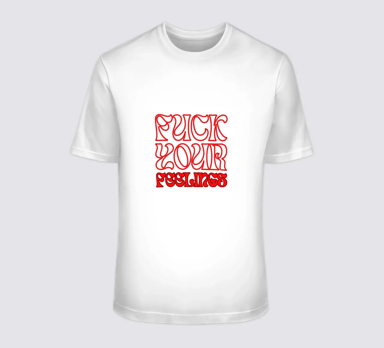 F**K_YOUR_FEELINGS t-shirt da Crypto_Jungle