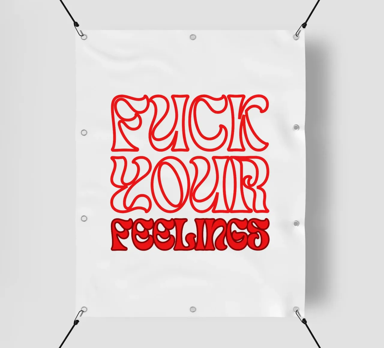 F**K_YOUR_FEELINGS telo in pvc da Crypto_Jungle