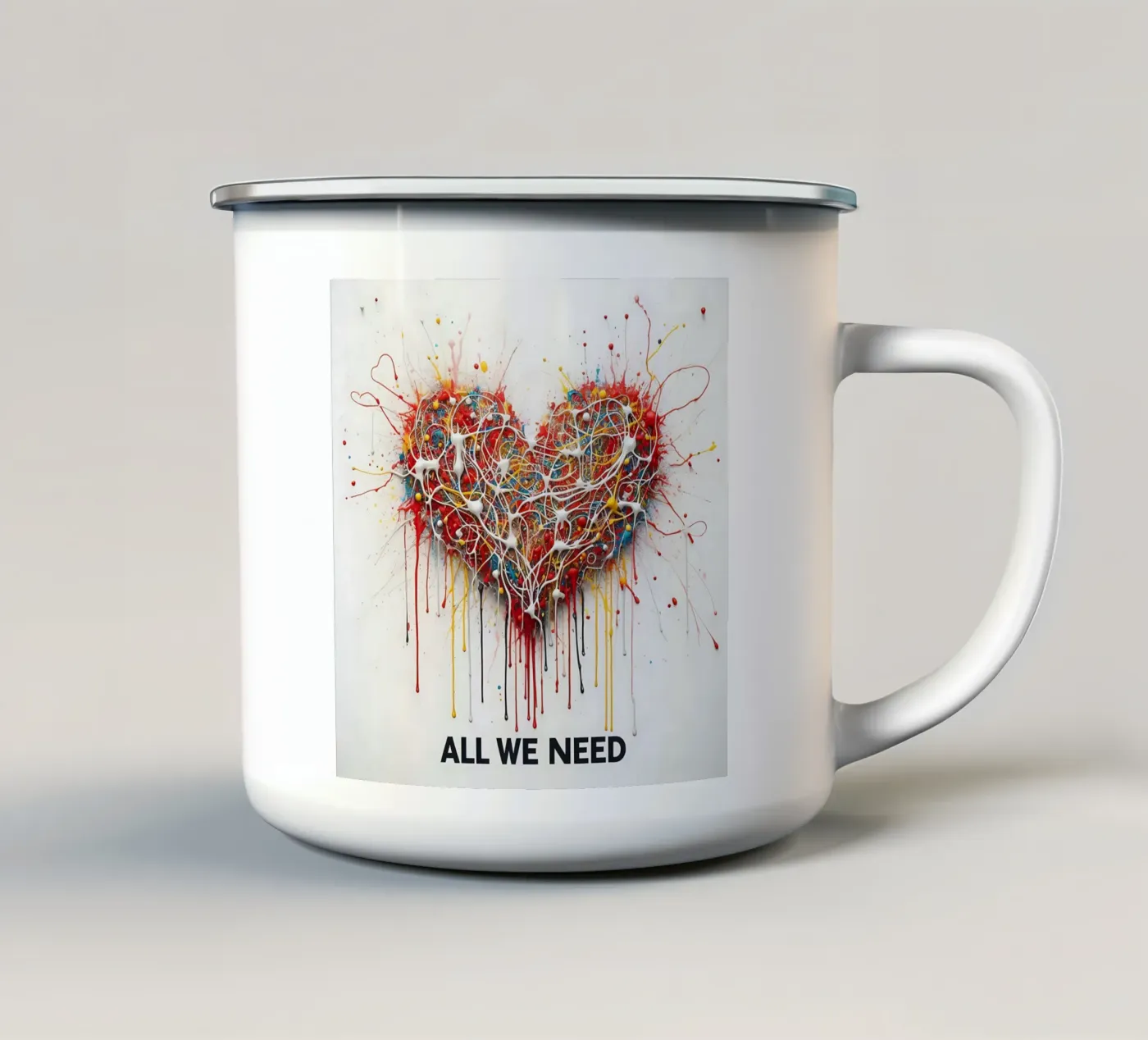 All we need tazza in smalto da nomad