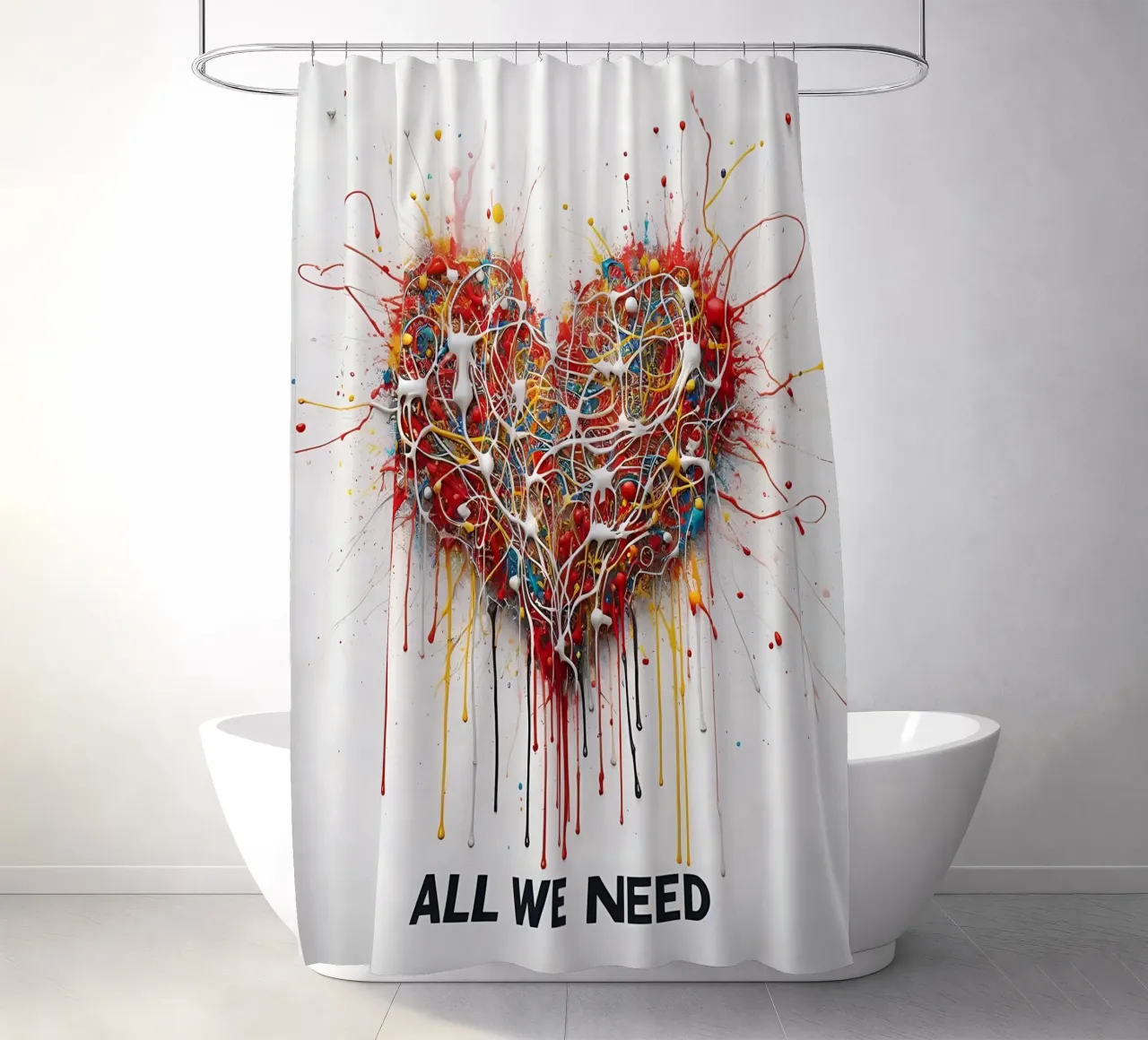 All we need shower curtain by nomad