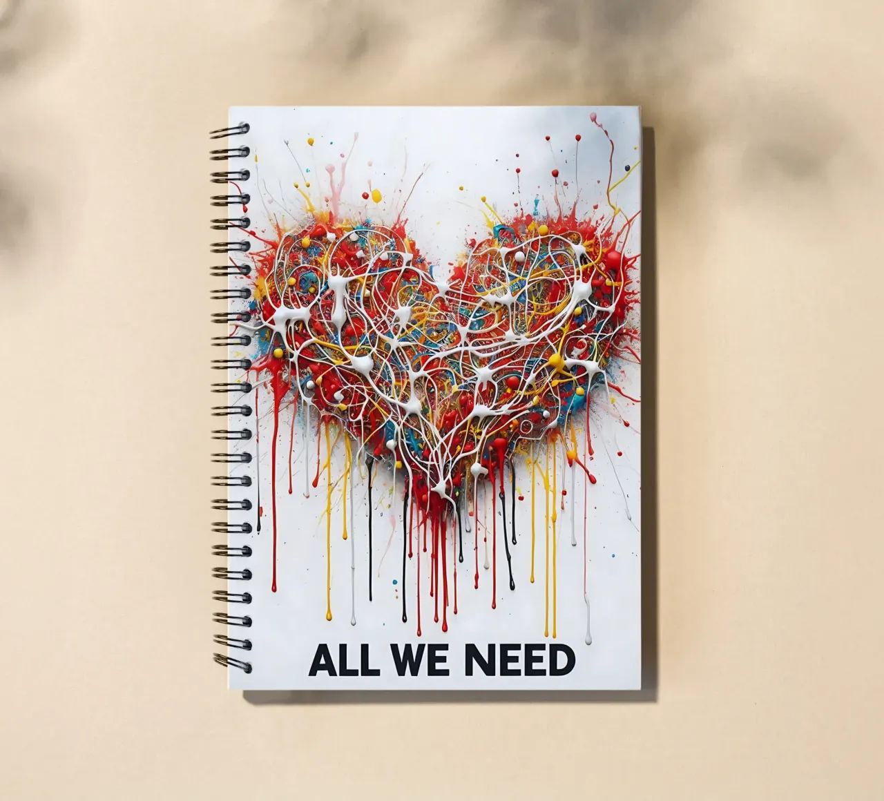 All we need spiral notebook by nomad