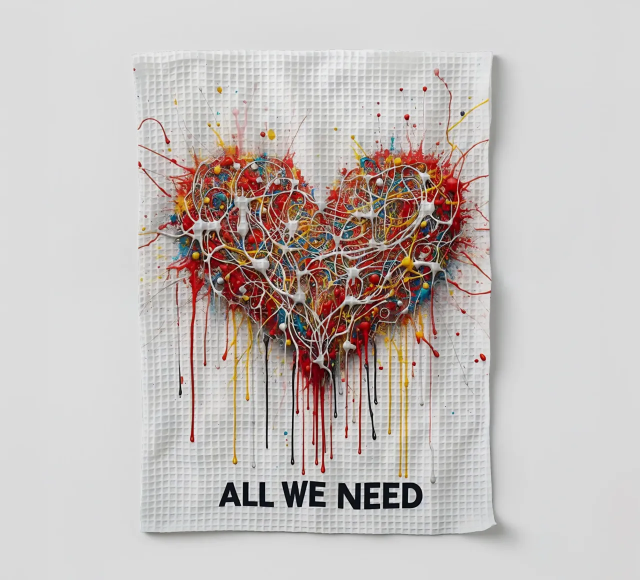 All we need tea towel by nomad