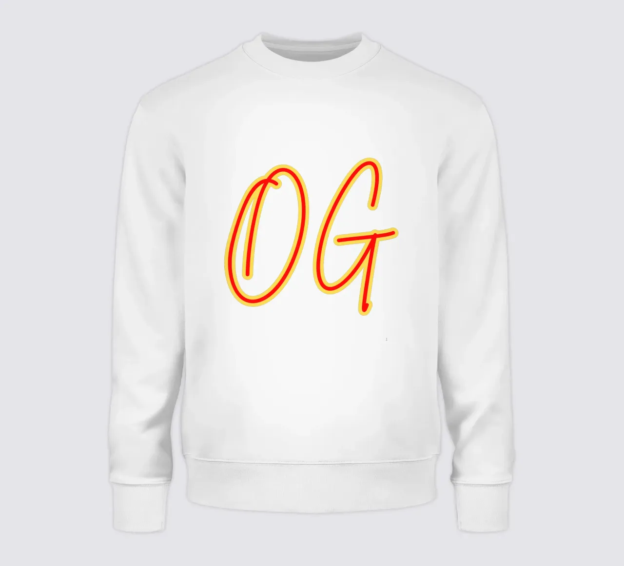 OG_RED_YELLOW felpa da Crypto_Jungle