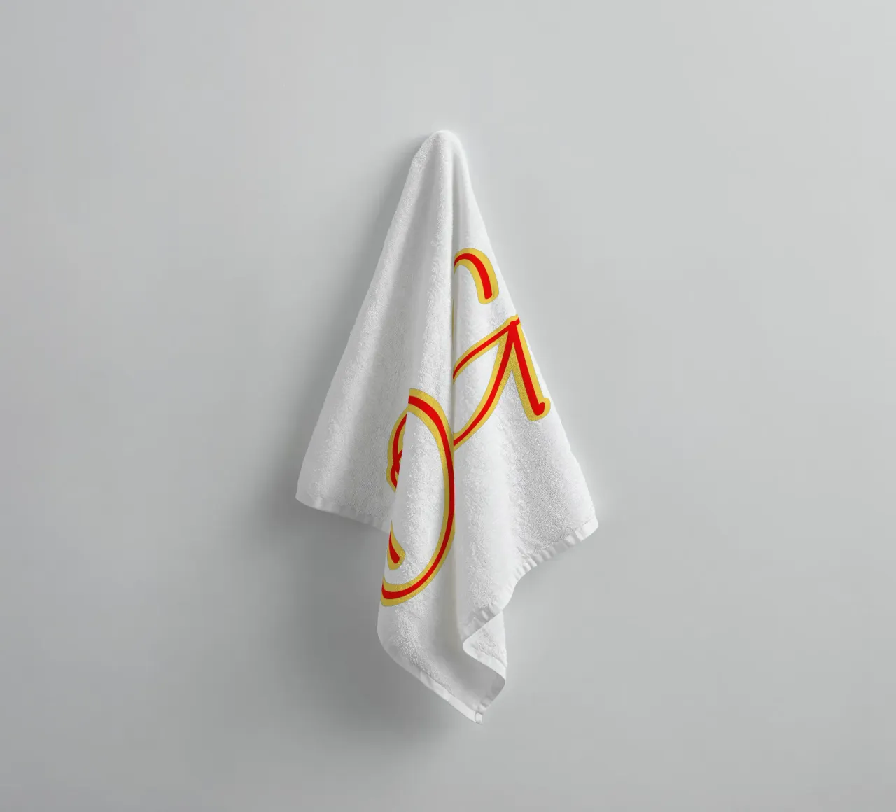 OG_RED_YELLOW asciugamano da bagno da Crypto_Jungle