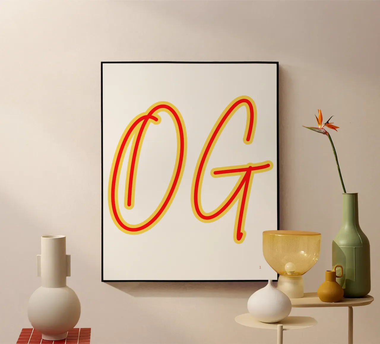 OG_RED_YELLOW plexiglass da Crypto_Jungle