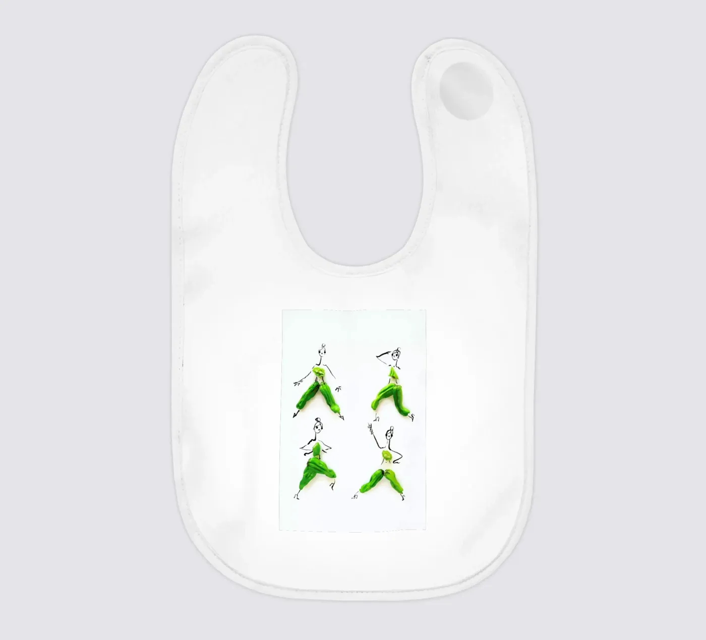 Padron baby bib by Gretchen Roehrs